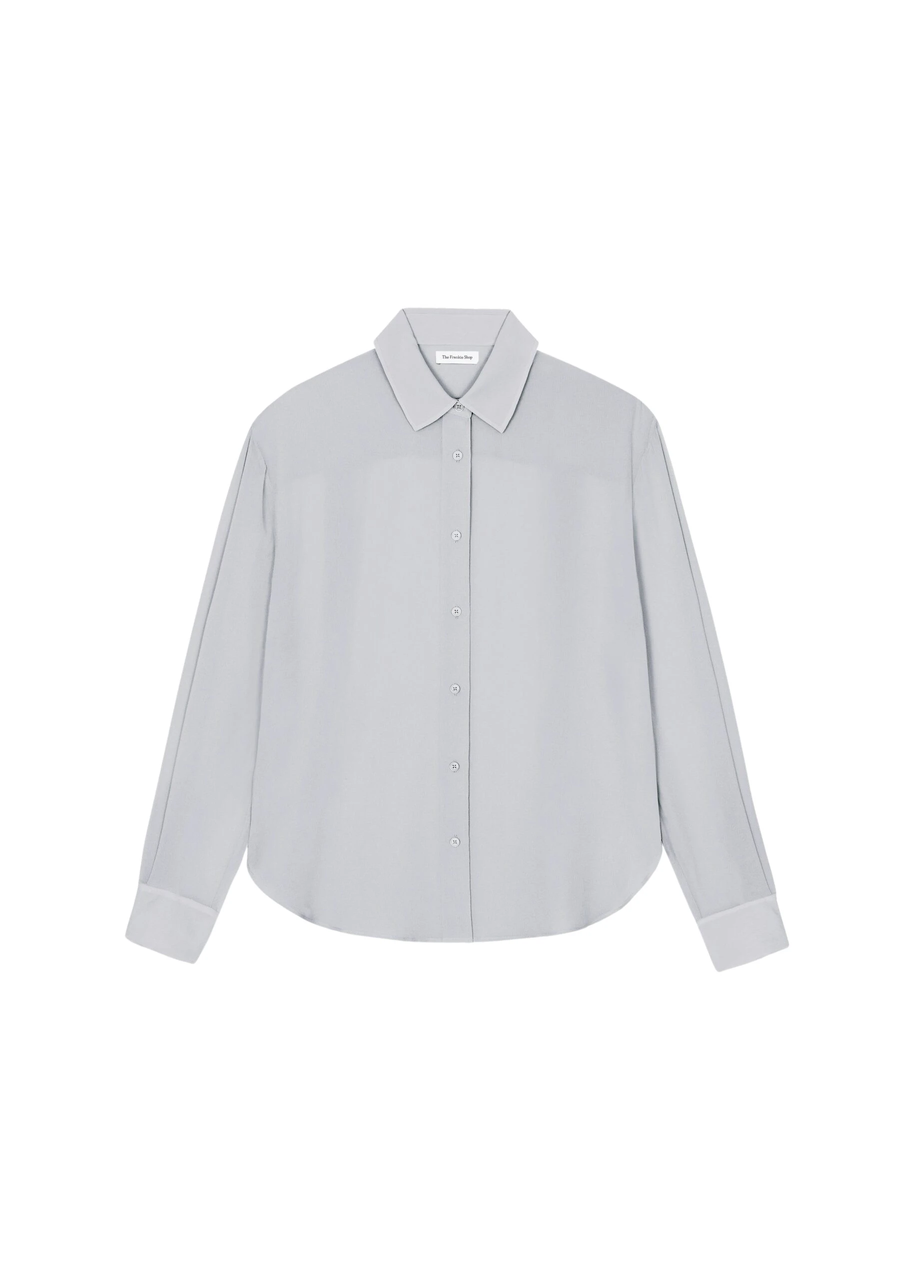 The-Frankie-Shop-Peri-Georgette-Shirt-Slate-Grey-coveti-scaled93222_nobg The Frankie Shop Peri Georgette Shirt - Slate Grey - Oversized Minimalist Tops in Grey - Shop at Coveti