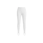 The Frankie Shop Piuma Knit Stirrup Leggings - White - Oversized Minimalist Pants in White - Shop at Coveti