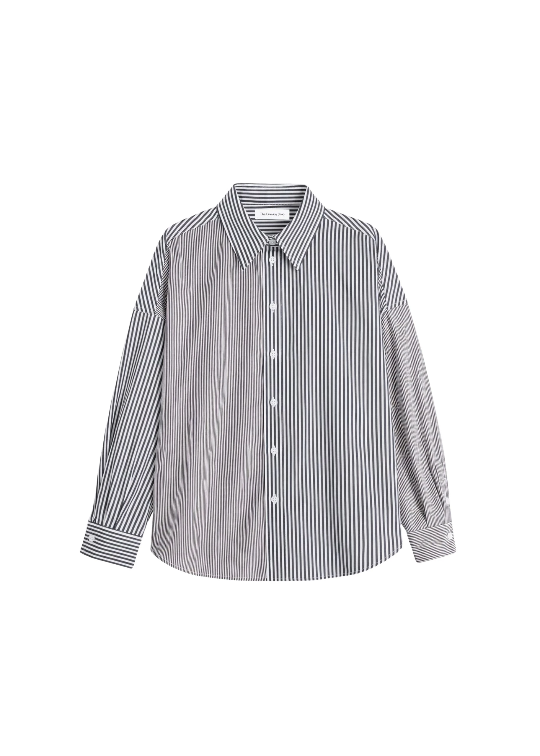 The-Frankie-Shop-Quillan-Button-Down-Shirt-WhiteBlack-Stripe-coveti-scaled86898_nobg The Frankie Shop Quillan Button-Down Shirt - White/Black Stripe - Oversized Minimalist Tops in Multicolour - Shop at Coveti