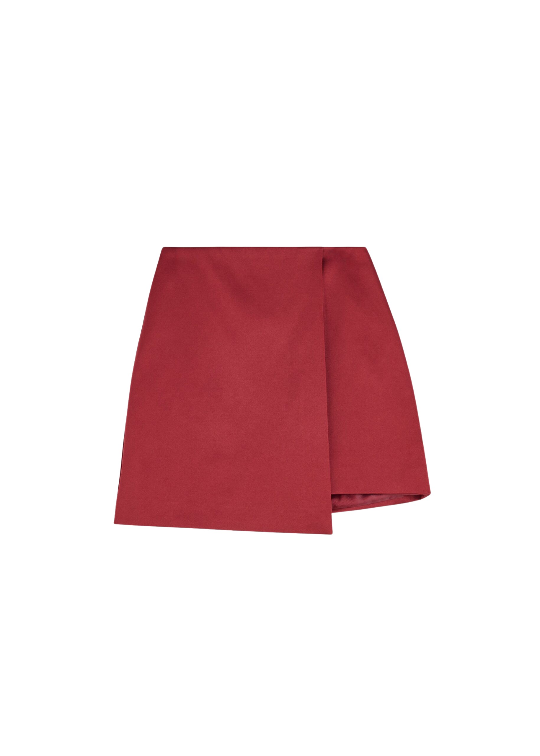 The Frankie Shop Raye Mini Skirt – Cabernet