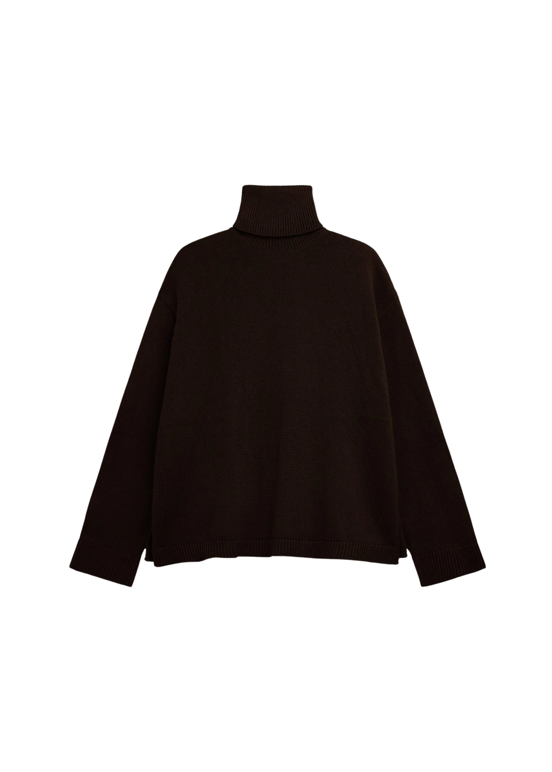 The-Frankie-Shop-Rhea-Trapeze-Turtleneck-Dark-Brown-coveti-scaled79955_nobg The Frankie Shop Rhea Trapeze Turtleneck - Dark Brown - Oversized Minimalist Knitwear in Beige - Shop at Coveti