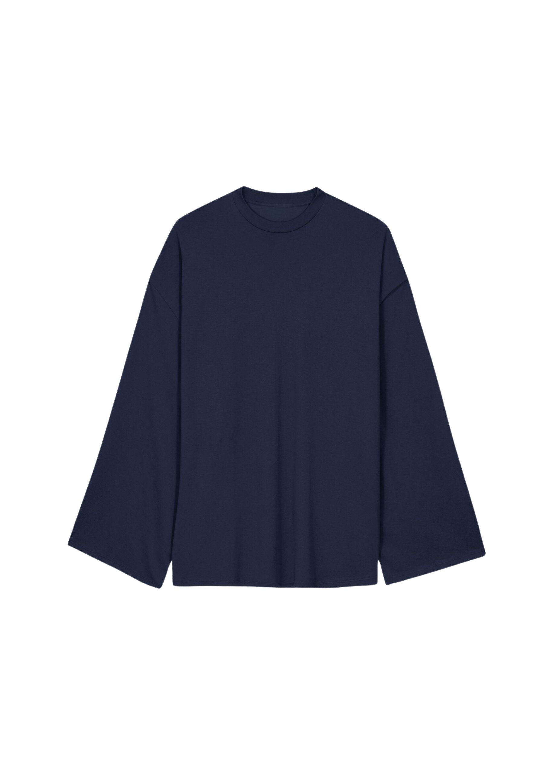 The Frankie Shop Rio Oversized Sleeve Tee – Dark Navy Top