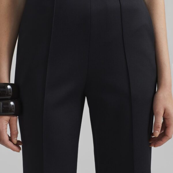 The Frankie Shop Rivoli Capri Pants - Black - Oversized Minimalist Pants in Black - Shop at Coveti