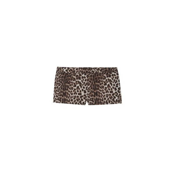 The Frankie Shop Roma Leopard Print Hot Pants – Brown