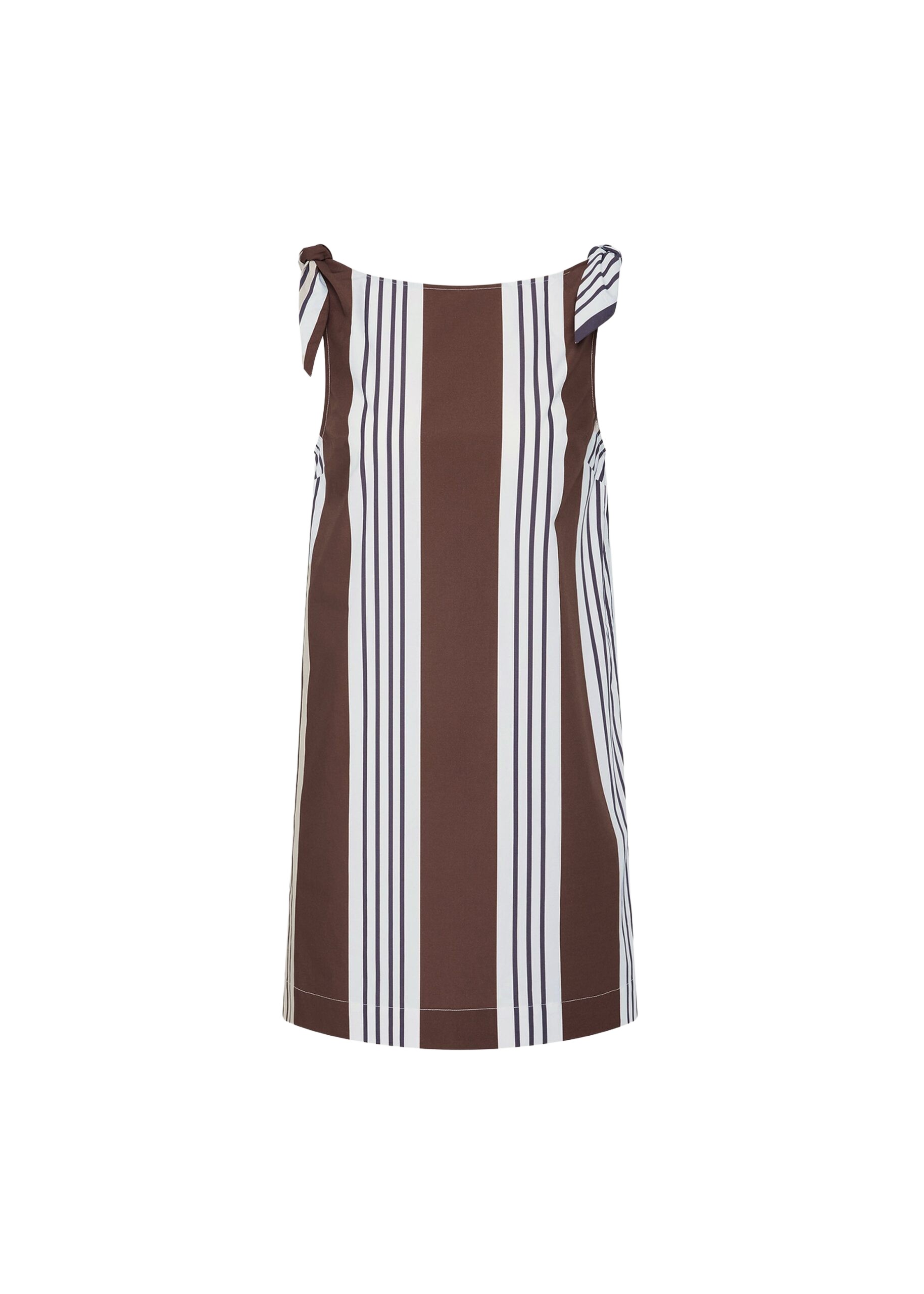 The Frankie Shop Rosie Mini Dress – Choc Stripe