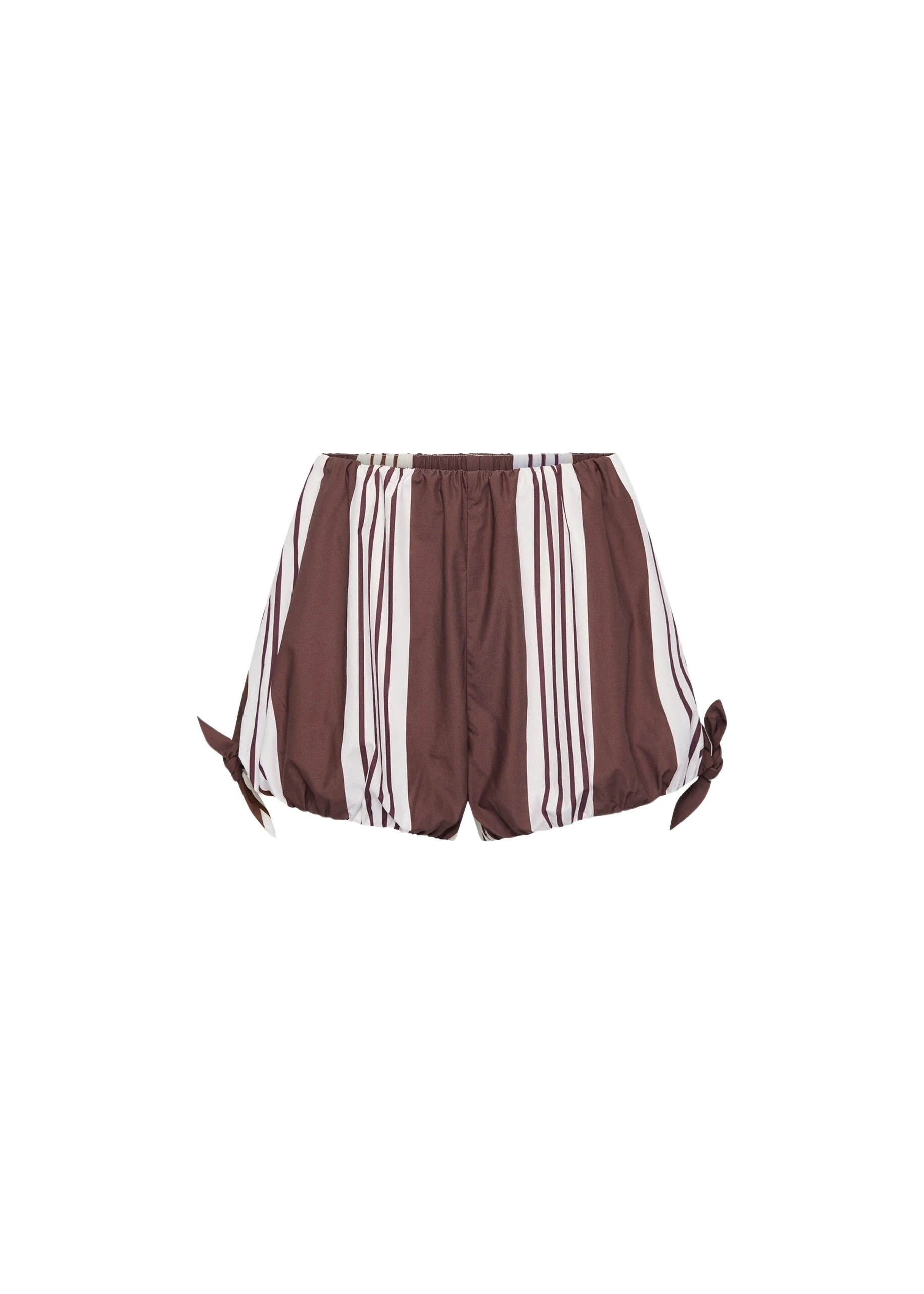 The-Frankie-Shop-Rosie-Shorts-Choc-Stripe-coveti-scaled80114_nobg The Frankie Shop Rosie Shorts - Choc Stripe - Oversized Minimalist Shorts in Multicolour - Shop at Coveti