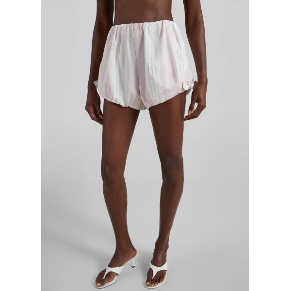 The Frankie Shop Rosie Shorts – Pink Stripe, view 4