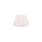 The Frankie Shop Rosie Shorts - Pink Stripe - Oversized Minimalist Shorts in Multicolour - Shop at Coveti