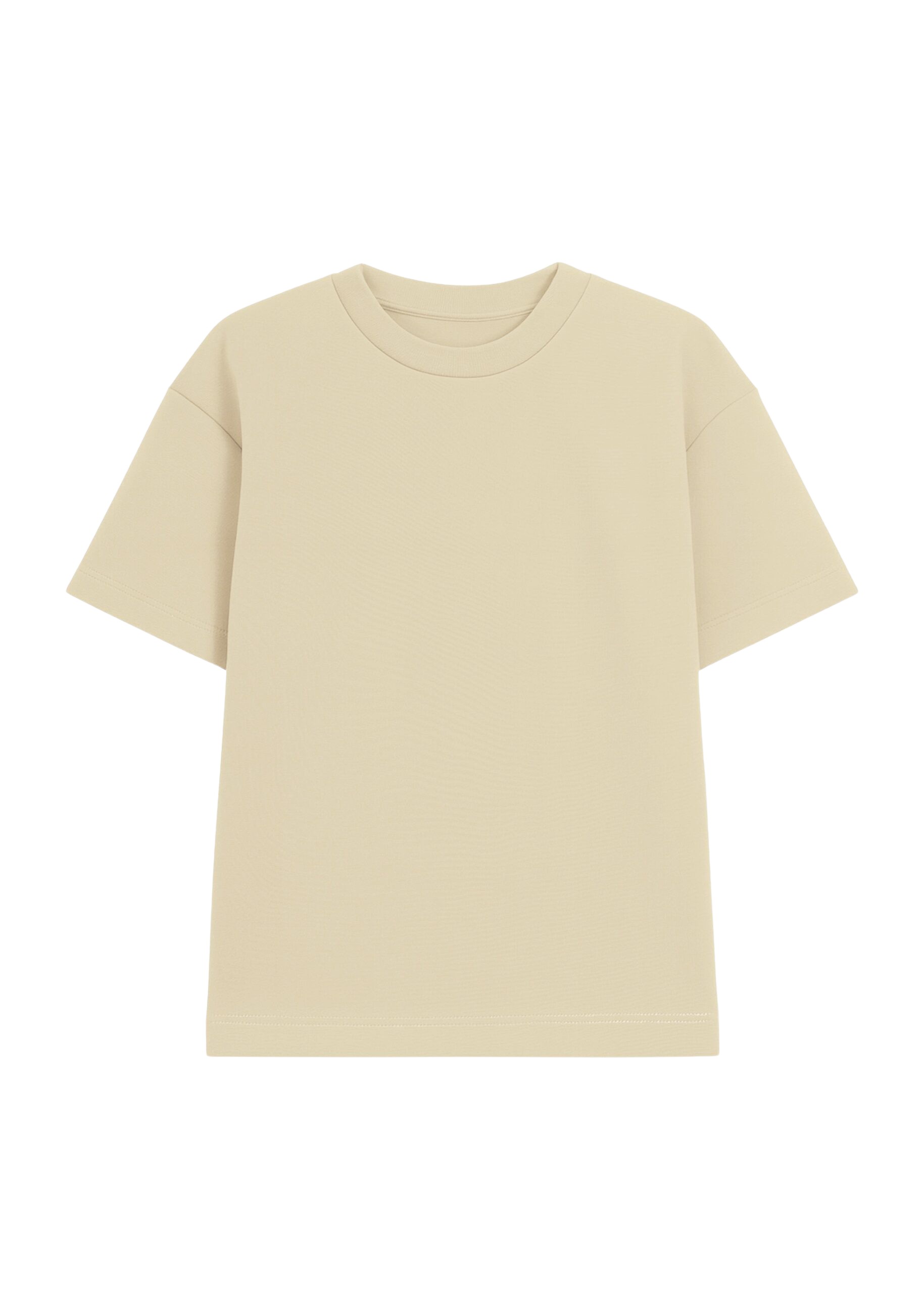 The Frankie Shop Scoob Boxy T-Shirt – Beige Top