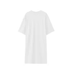 The Frankie Shop Sian Oversized T-Shirt Dress - White - Oversized Minimalist Dresses in White - Shop at Coveti