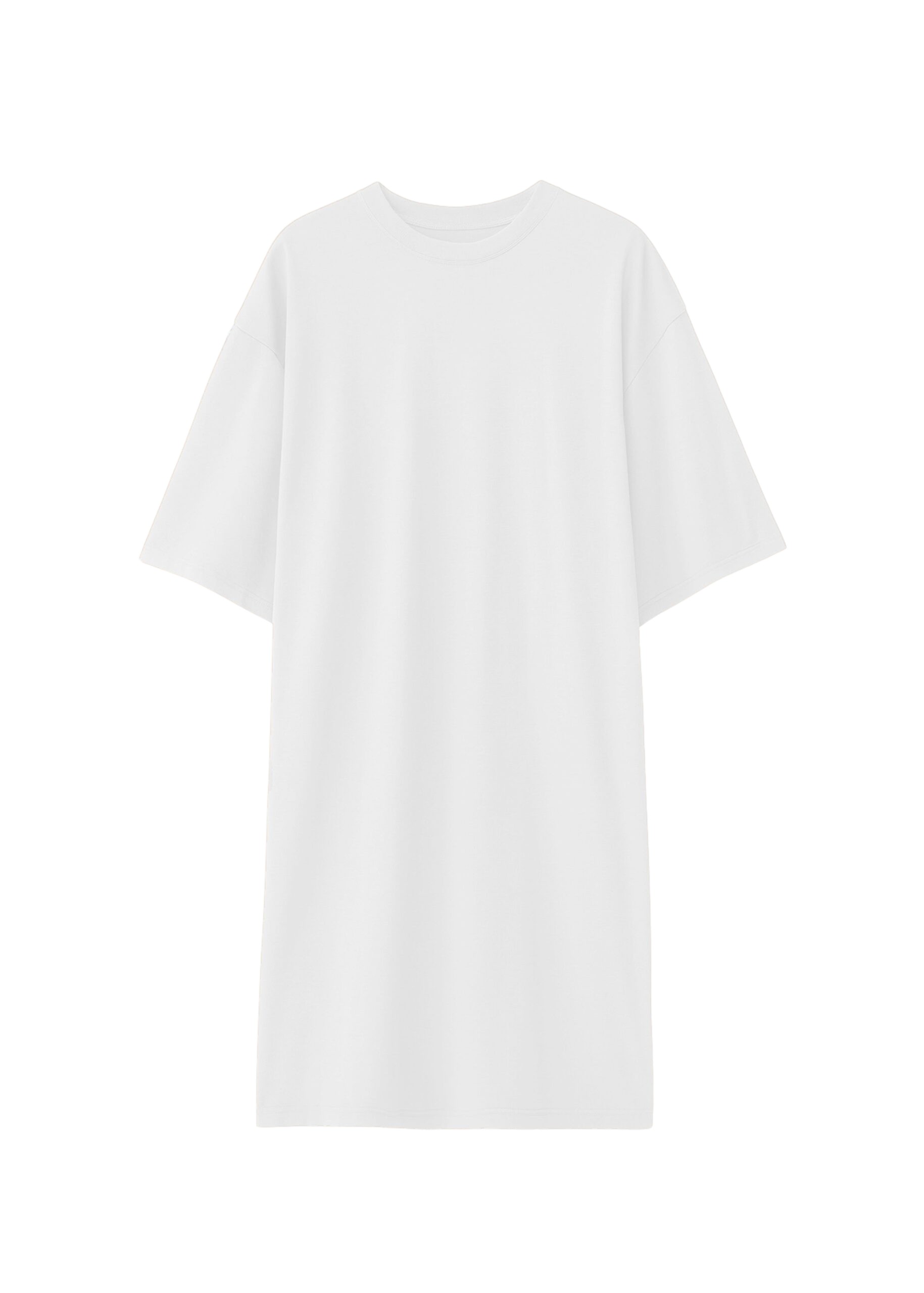 The Frankie Shop Sian Oversized T-Shirt Dress – White