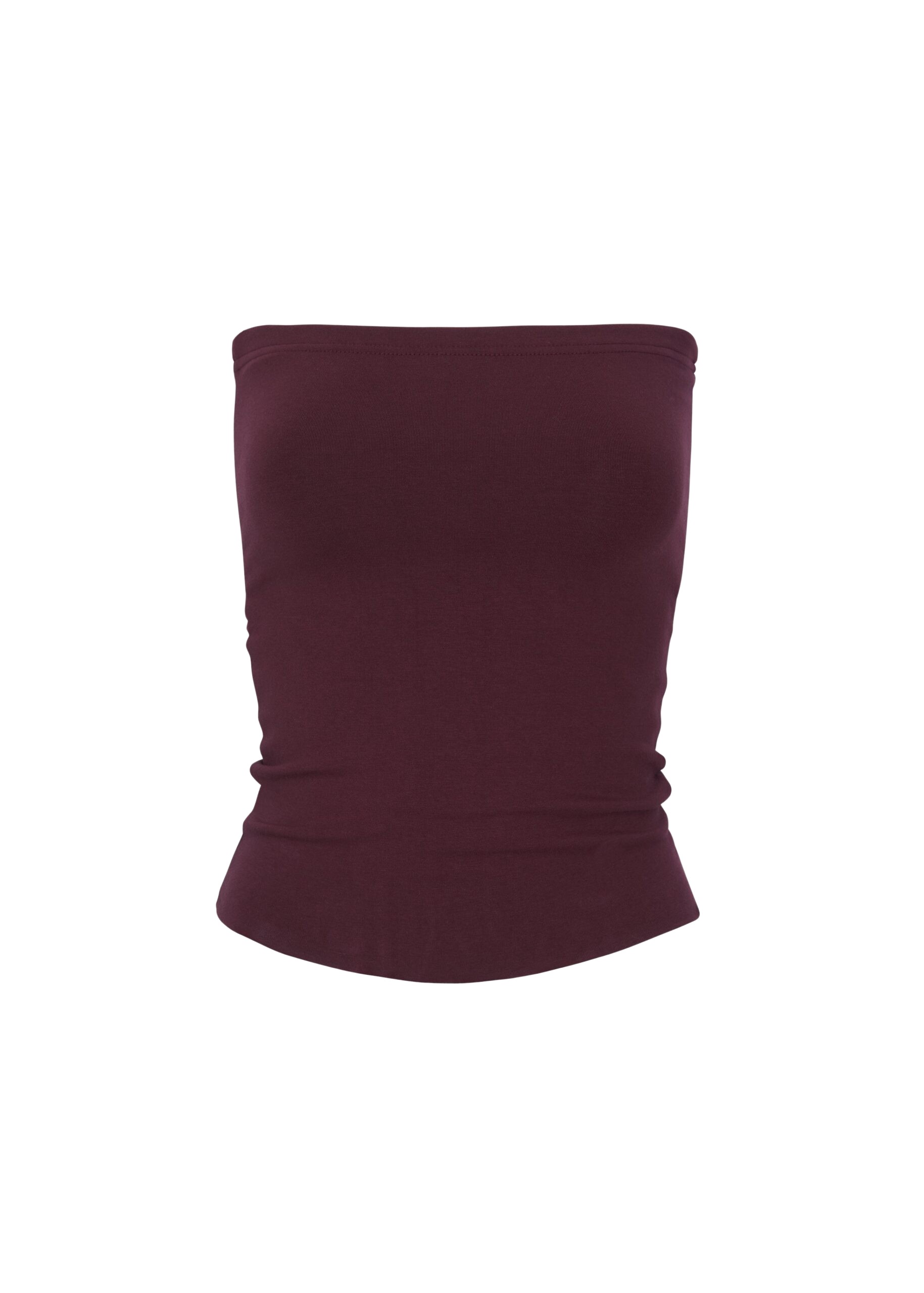 The Frankie Shop Solrae Tube Top – Burgundy