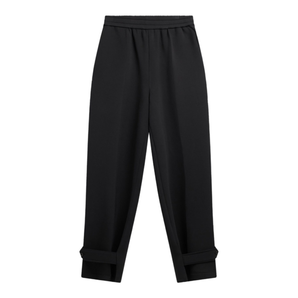 The Frankie Shop Sorelle Sweatpants - Black - Oversized Minimalist Pants in Black - Shop at Coveti
