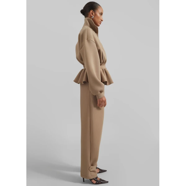 The Frankie Shop Sorelle Sweatpants – Camel, view 2