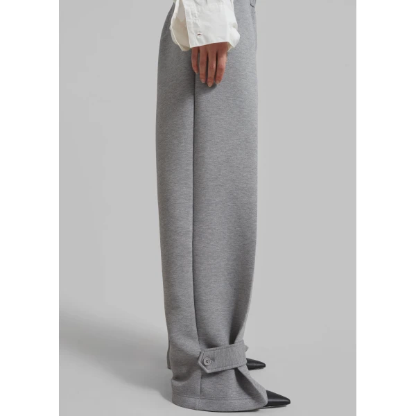 The Frankie Shop Sorelle Sweatpants – Grey, view 2