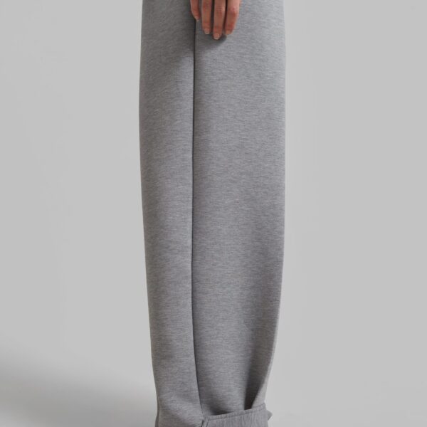 The Frankie Shop Sorelle Sweatpants - Grey - Oversized Minimalist Pants in Grey - Shop at Coveti