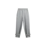 The Frankie Shop Sorelle Sweatpants - Grey - Oversized Minimalist Pants in Grey - Shop at Coveti