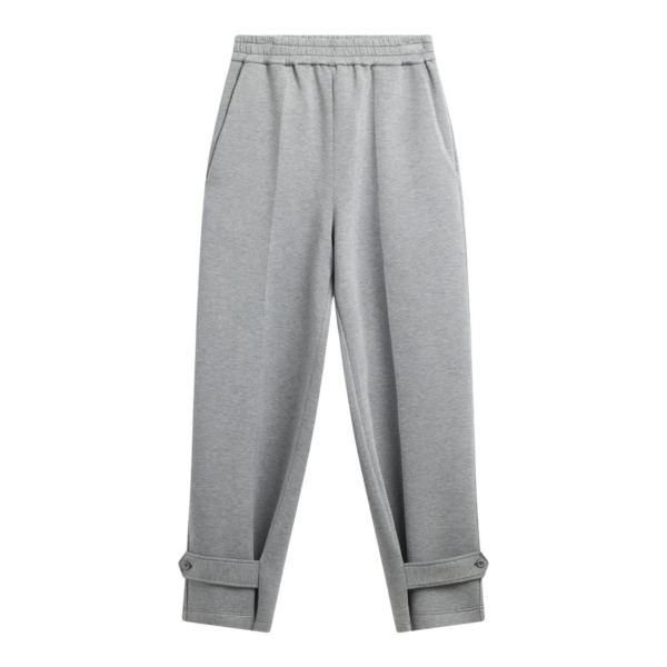 The Frankie Shop Sorelle Sweatpants - Grey - Oversized Minimalist Pants in Grey - Shop at Coveti
