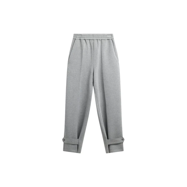 The Frankie Shop Sorelle Sweatpants - Grey - Oversized Minimalist Pants in Grey - Shop at Coveti