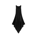 The Frankie Shop Square Dress - Black - Oversized Minimalist Dresses in Black - Shop at Coveti
