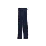 The Frankie Shop Square Jeans - Navy - Oversized Minimalist Pants in Blue - Shop at Coveti
