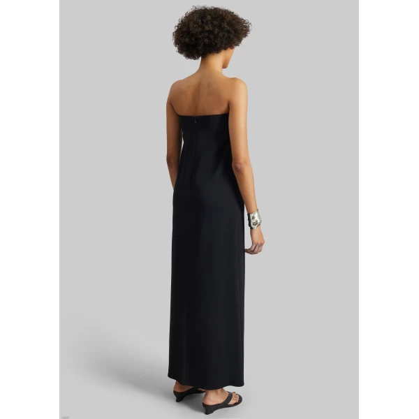 The Frankie Shop Strapless Dress – Black, view 5