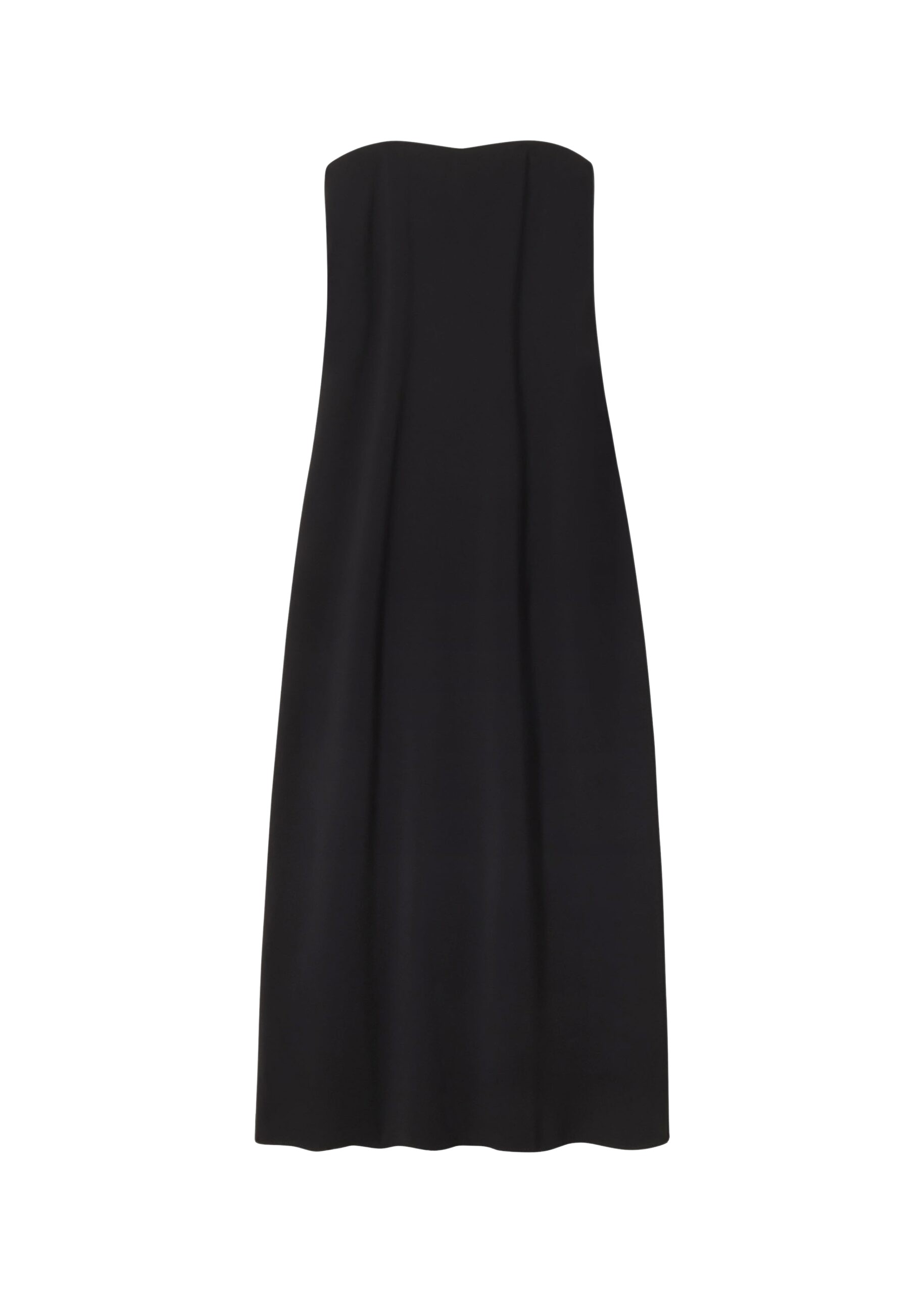 The Frankie Shop Strapless Dress – Black