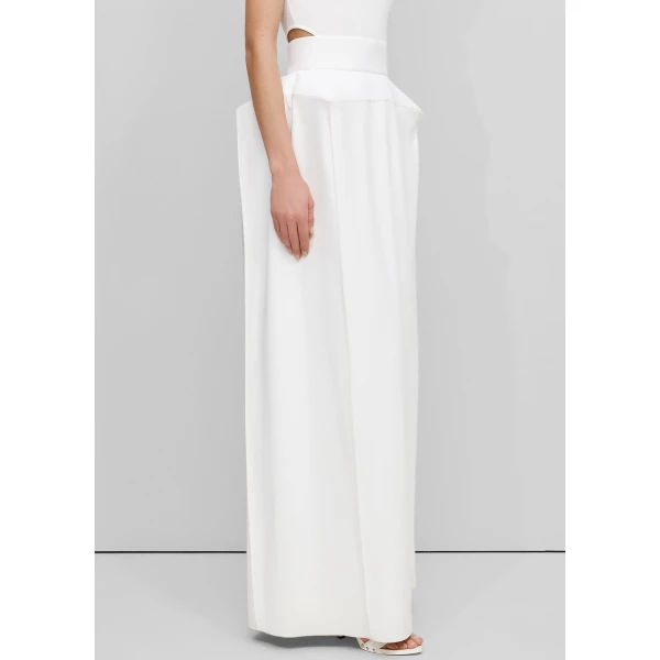 The Frankie Shop Structured Skirt – Ivory, view 4