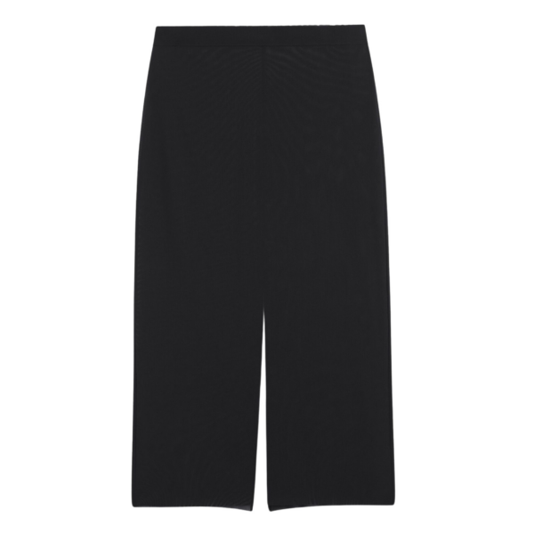 The Frankie Shop Suva Sheer Skirt - Black - Oversized Minimalist Skirts in Black - Shop at Coveti