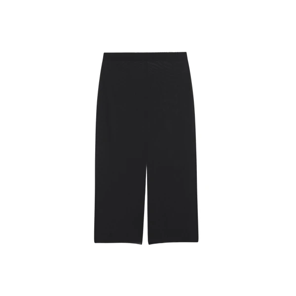 The Frankie Shop Suva Sheer Skirt - Black - Oversized Minimalist Skirts in Black - Shop at Coveti