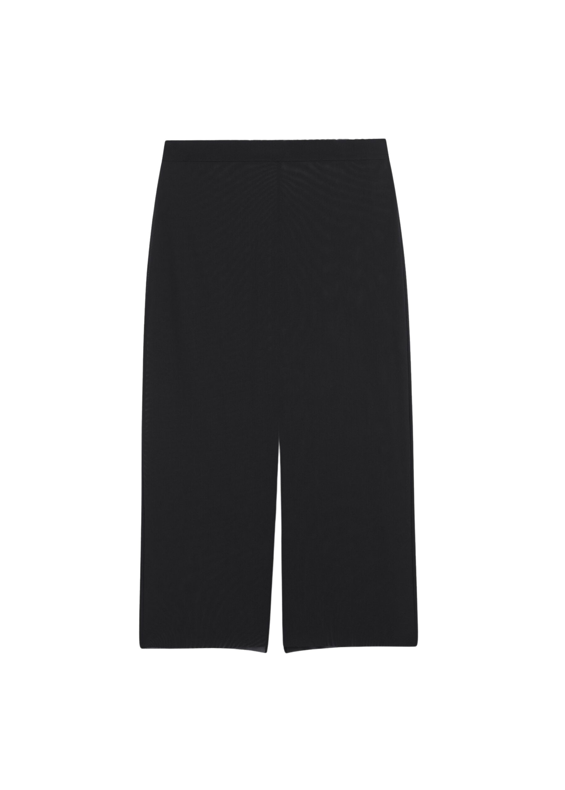 The Frankie Shop Suva Sheer Skirt - Black - Oversized Minimalist Skirts in Black - Shop at Coveti