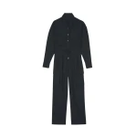 The Frankie Shop Suzie Jumpsuit - Black - Oversized Minimalist Jumpsuit in Black - Shop at Coveti