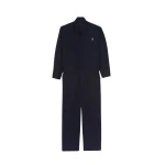 The Frankie Shop TFS Oversized Boiler Suit - Navy - Oversized Minimalist Jumpsuit in Blue - Shop at Coveti