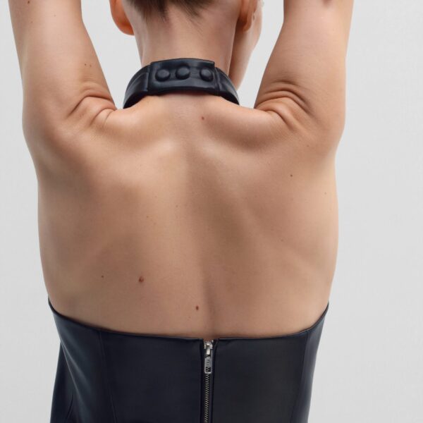 The Frankie Shop Top #01 - Black - Oversized Minimalist Tops in Black - Shop at Coveti