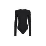 The Frankie Shop Top #11 - Black - Oversized Minimalist Tops in Black - Shop at Coveti