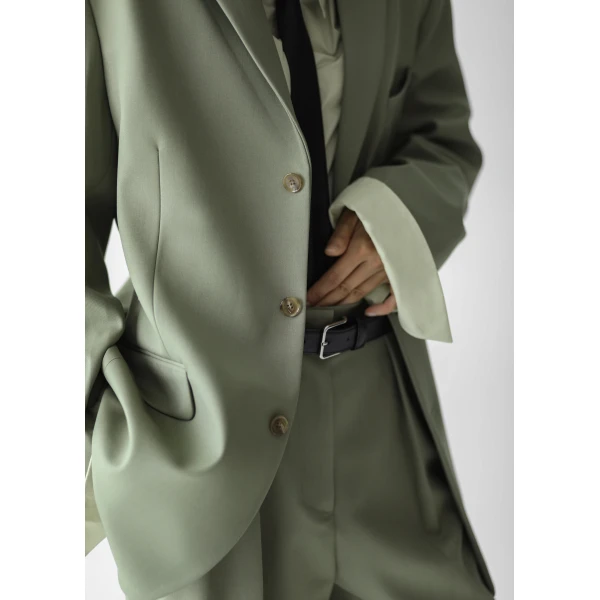 The Frankie Shop Trosa Blazer – Pale Olive, view 5