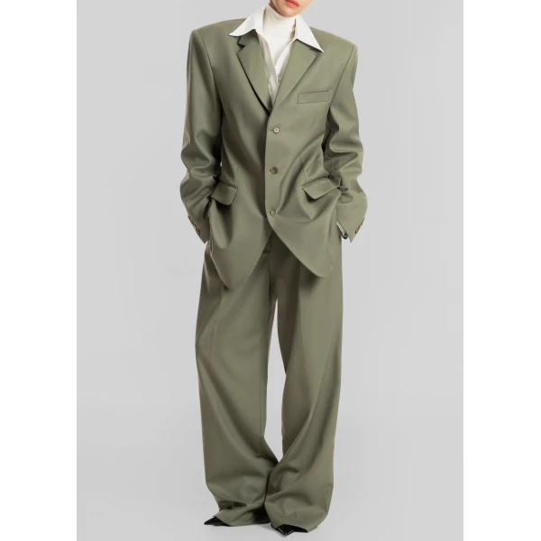 The Frankie Shop Trosa Blazer – Pale Olive, view 6
