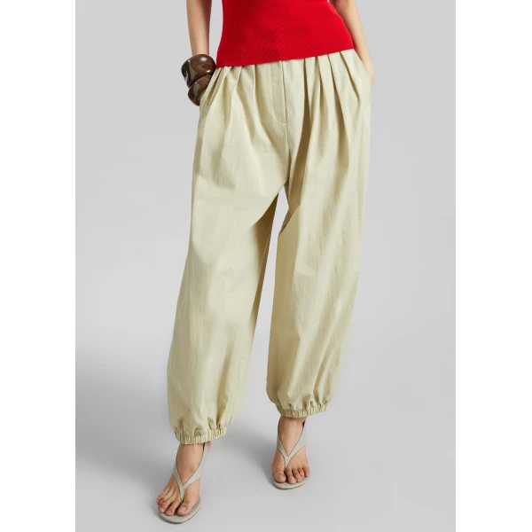The Frankie Shop Vannes Balloon Pants – Beige, view 3