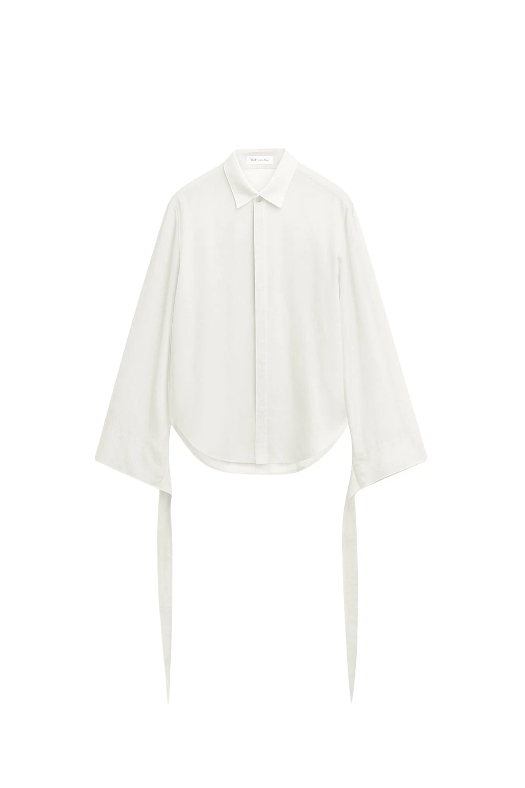 The-Frankie-Shop-Verlin-Sheer-Chiffon-Tie-Cuff-Shirt-White-coveti31258_nobg The Frankie Shop Verlin Sheer Chiffon Tie Cuff Shirt - White - Oversized Minimalist Tops in White - Shop at Coveti