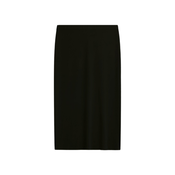 The Frankie Shop Viera Midi Skirt - Black - Oversized Minimalist Skirts in Black - Shop at Coveti