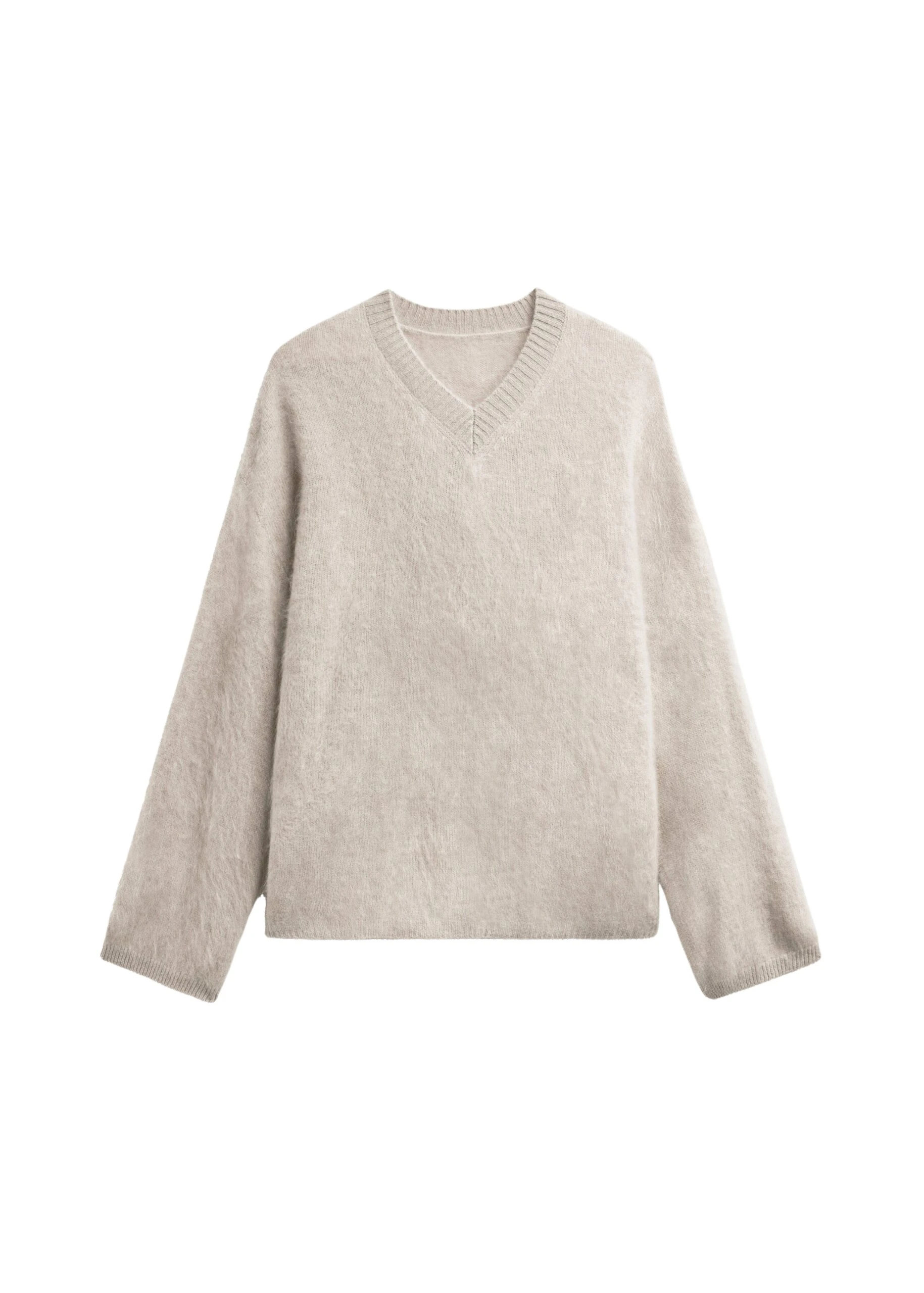 The-Frankie-Shop-Vilhena-Wool-Fuzzy-V-Neck-Sweater-Beige-coveti-scaled83217_nobg The Frankie Shop Vilhena Wool Fuzzy V-Neck Sweater - Beige - Oversized Minimalist Knitwear in Beige - Shop at Coveti
