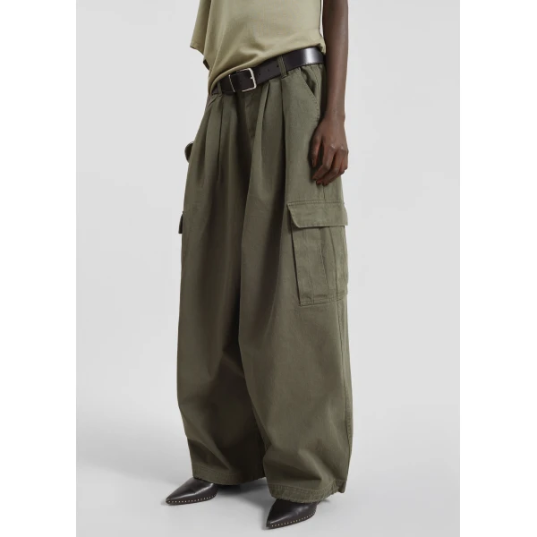 The Frankie Shop Wandle Cargo Pants – Khaki, view 3