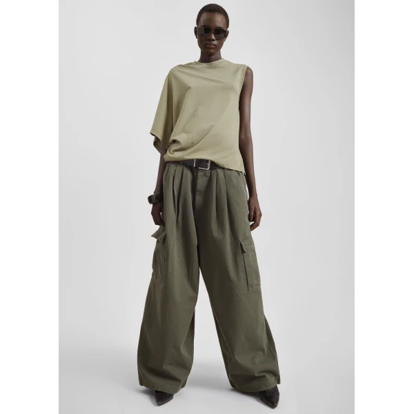 The Frankie Shop Wandle Cargo Pants – Khaki, view 4