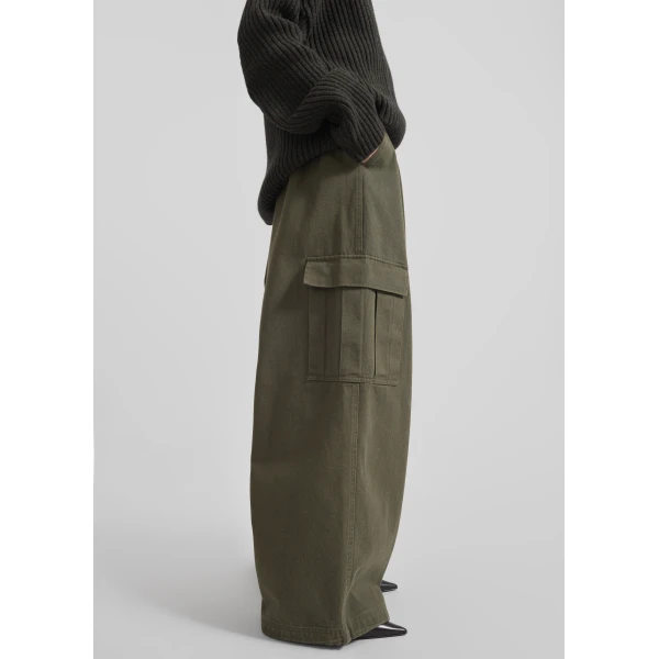 The Frankie Shop Wandle Cargo Pants – Khaki, view 5