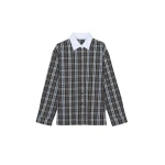 The Frankie Shop Weska Plaid Shirt - Multicolor - Oversized Minimalist Tops in Multicolour - Shop at Coveti