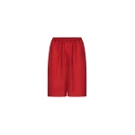 The Frankie Shop Zinia Lds Silk Twill Bermuda - Red - Oversized Minimalist Shorts in Red - Shop at Coveti