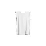 The Frankie Shop Zipper Tunic Top - White - Oversized Minimalist Tops in White - Shop at Coveti
