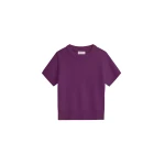 The Frankie Shop Zoersel Knit Top - Purple - Oversized Minimalist Tops in Purple - Shop at Coveti