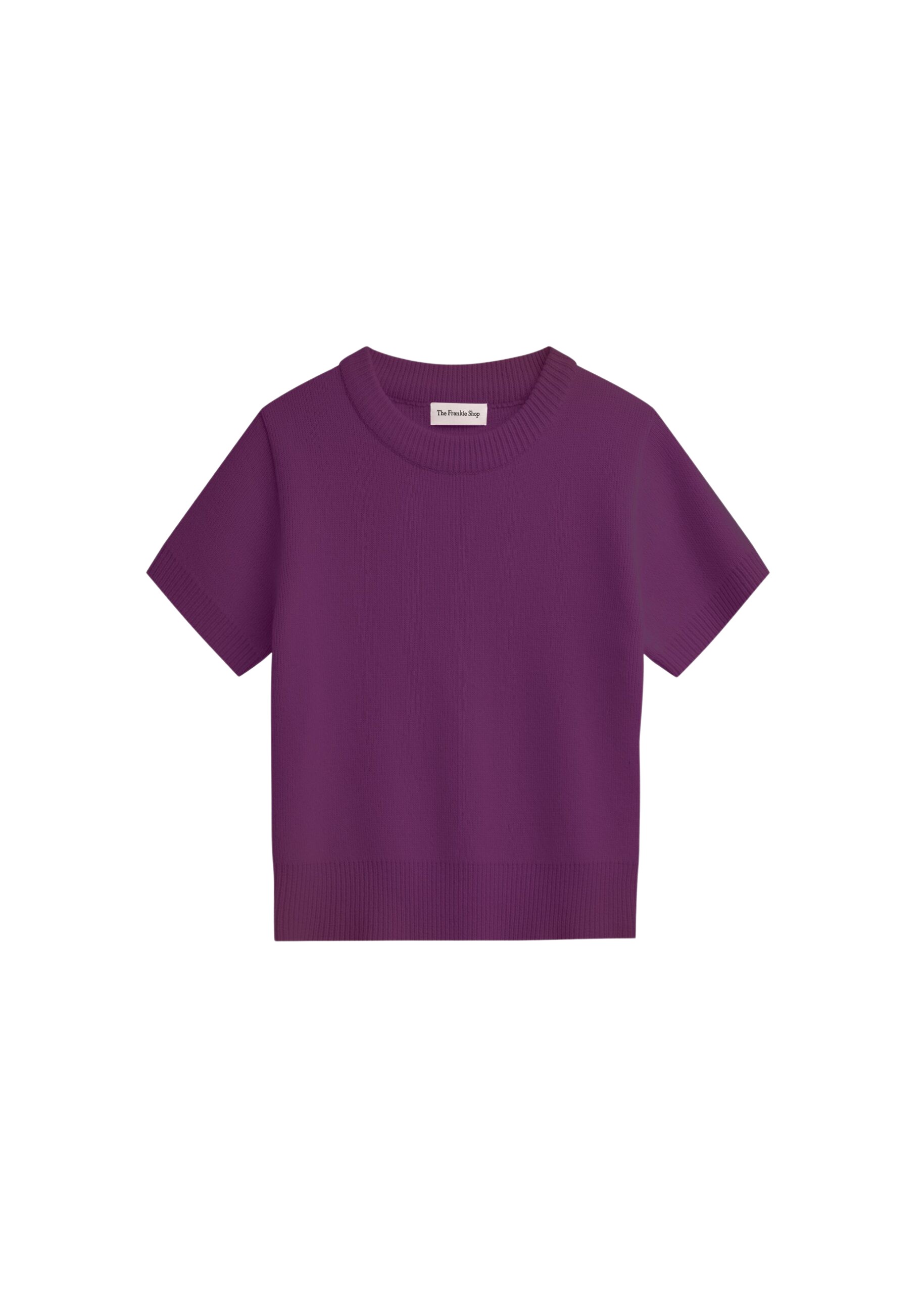 The Frankie Shop Zoersel Knit Top – Purple