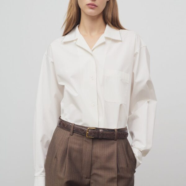 The Row Ashlin Shirt - Tops - Luxury Ready-to-Wear at Coveti